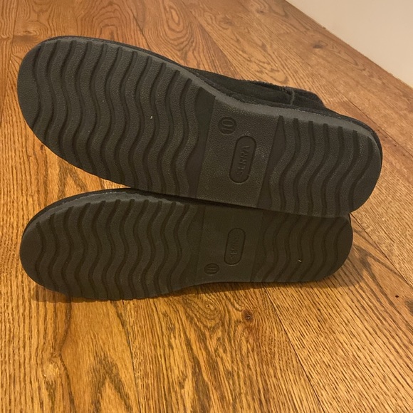 Serra boots Black Suede Leather Upper Faux Fur Lining Comfortable - Picture 2 of 3